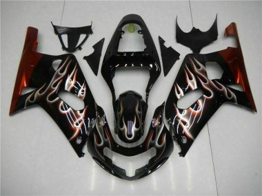 Nero Carrozzeria & Carena Suzuki GSXR 600 / 750 K1 K2 K3 2001-2003