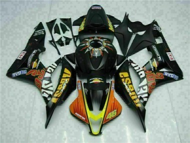 Nero Giallo Repsol 46 Carene Honda CBR 600 RR 2007-2008