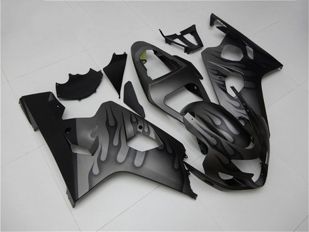 Nero Grigio Carene Suzuki GSXR 600 / 750 K4 2004-2005 Nero Grigio Carene Suzuki GSXR 600 / 750 K4 2004-2005