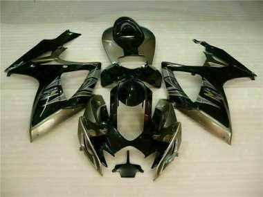 Nero Grigio Kit Carene Suzuki GSXR 600 / 750 K6 2006-2007