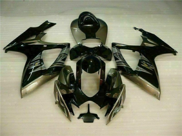 Nero Grigio Kit Carene Suzuki GSXR 600 / 750 K6 2006-2007 Nero Grigio Kit Carene Suzuki GSXR 600 / 750 K6 2006-2007