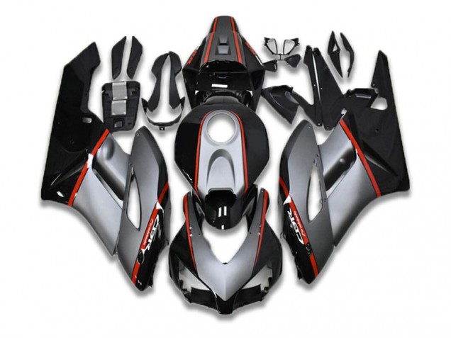 Nero Grigio Rosso Carene Honda CBR 1000 RR 2004-2005 Nero Grigio Rosso Carene Honda CBR 1000 RR 2004-2005