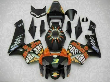 Nero Kit Carenatura Completa Honda CBR 600 RR 2005-2006