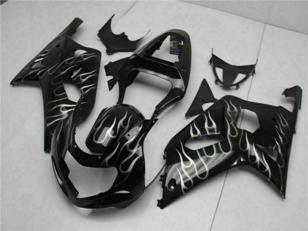 Nero Kit Carenatura Completa Suzuki GSXR 600 / 750 K1 K2 K3 2001-2003 Nero Kit Carenatura Completa Suzuki GSXR 600 / 750 K1 K2 K3 2001-2003