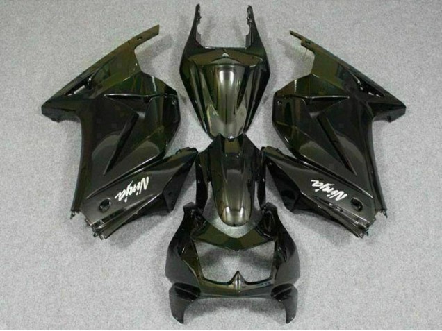 Nero Kit Carenatura Completo ABS Kawasaki EX250 2008-2012 Nero Kit Carenatura Completo ABS Kawasaki EX250 2008-2012
