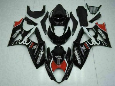 Nero Kit Carenatura Completo ABS Suzuki GSXR 1000 K7 2007-2008