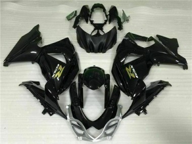 Nero Kit Carenatura Completo ABS Suzuki GSXR 1000 K9 2009-2016