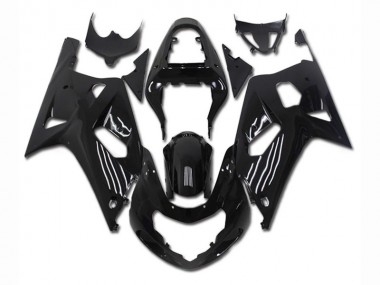 Nero Kit Carene Suzuki GSXR 600 / 750 K1 K2 K3 2001-2003