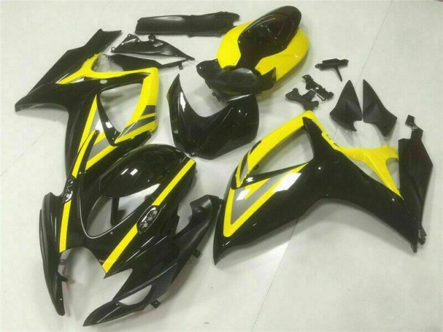 Nero Kits Carenatura Iniezione Suzuki GSXR 600 / 750 K6 2006-2007 Nero Kits Carenatura Iniezione Suzuki GSXR 600 / 750 K6 2006-2007