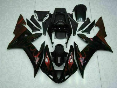Nero Kits Carenatura Yamaha R1 2002-2003
