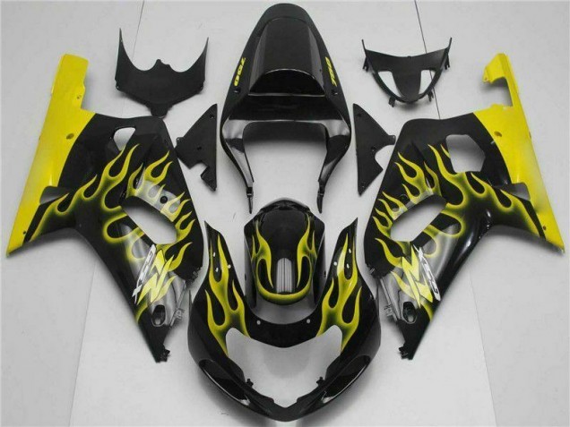 Nero Kits Carene Suzuki GSXR 600 / 750 K1 K2 K3 2001-2003 Nero Kits Carene Suzuki GSXR 600 / 750 K1 K2 K3 2001-2003