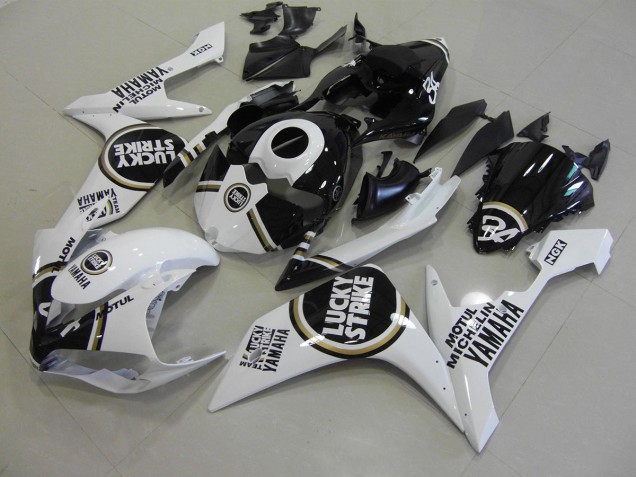 Nero Lucky Strike Carene Yamaha R1 2007-2008 Nero Lucky Strike Carene Yamaha R1 2007-2008