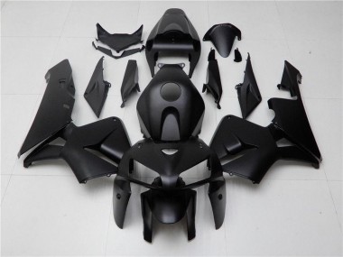 Nero Opaco ABS Kits Carene Honda CBR 600 RR 2005-2006