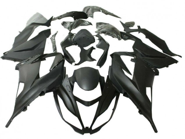Nero Opaco ABS Plastica & Carena Kawasaki ZX6R 2013-2018 Nero Opaco ABS Plastica & Carena Kawasaki ZX6R 2013-2018