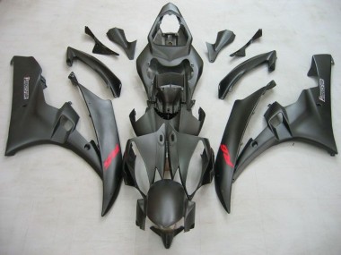 Nero Opaco ABS Plastica & Carena Yamaha R6 2006-2007