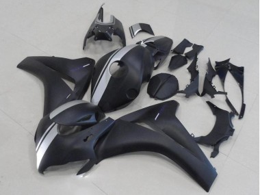 Nero Opaco & Argento Carene Honda CBR 1000 RR 2008-2011