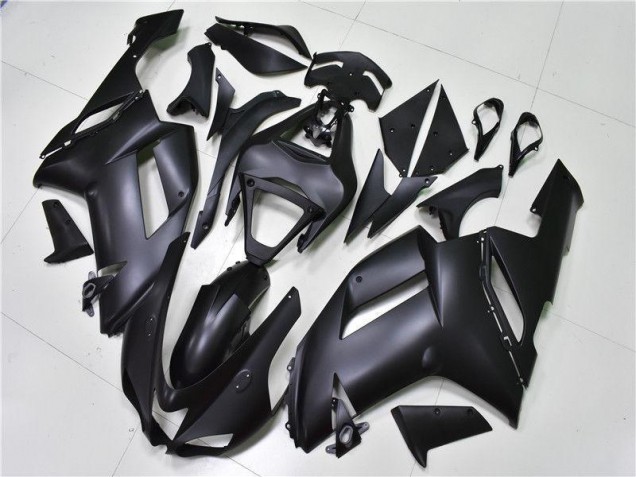 Nero Opaco Carene Kawasaki ZX6R 2007-2008 Nero Opaco Carene Kawasaki ZX6R 2007-2008