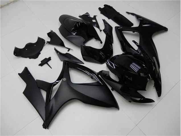 Nero Opaco Carene Suzuki GSXR 600 / 750 K6 2006-2007 Nero Opaco Carene Suzuki GSXR 600 / 750 K6 2006-2007