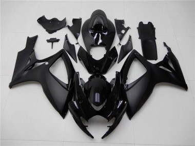 Nero Opaco Carene Suzuki GSXR 600 / 750 K6 2006-2007