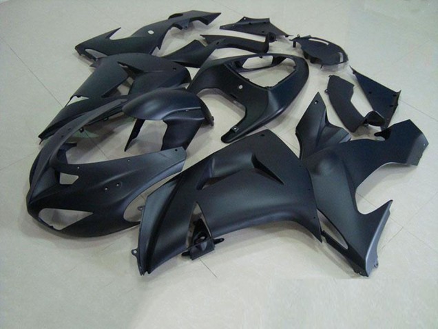Nero Opaco Kit Carenatura Completa Kawasaki ZX10R 2006-2007