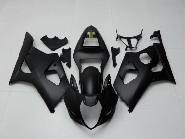 Nero Opaco Kit Carenatura Completo ABS Suzuki GSXR 1000 K3 2003-2004