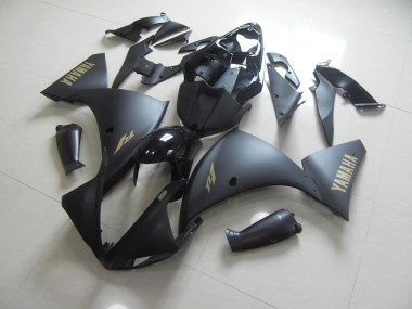 Nero Opaco Oro Adesivo Carene Yamaha R1 2009-2011