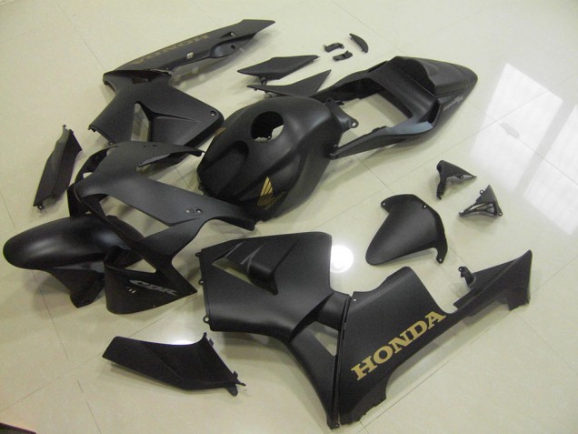 Nero Opaco Oro Carene Honda CBR 600 RR 2003-2004 Nero Opaco Oro Carene Honda CBR 600 RR 2003-2004