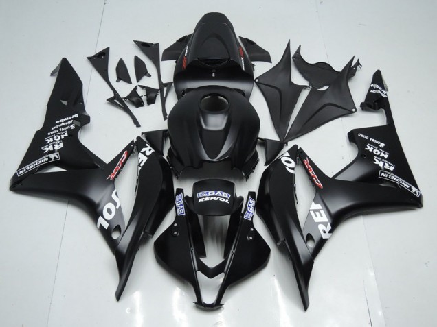 Nero Opaco Repsol Carene Honda CBR 600 RR 2007-2008 Nero Opaco Repsol Carene Honda CBR 600 RR 2007-2008