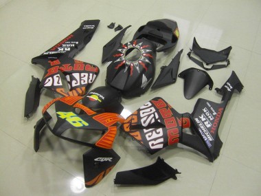 Nero Opaco Rossi Carene Honda CBR 600 RR 2005-2006