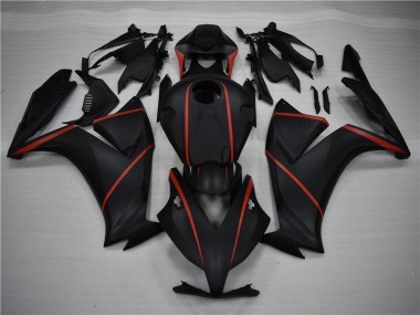 Nero Opaco Rosso Carene Honda CBR 1000 RR 2012-2016