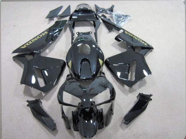 Nero Oro Decal Kit Completo Carenatura ABS Honda CBR 600 RR 2003-2004 Nero Oro Decal Kit Completo Carenatura ABS Honda CBR 600 RR 2003-2004
