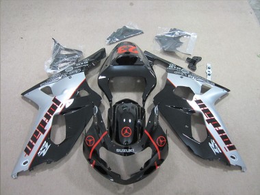 Nero Rosso 23 Carene Suzuki GSXR 600 K1 K2 K3 2001-2003