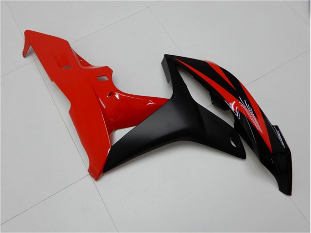 Nero Rosso ABS Plastica & Carenatura Honda CBR 600 RR 2007-2008 Nero Rosso ABS Plastica & Carenatura Honda CBR 600 RR 2007-2008