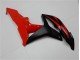 Nero Rosso ABS Plastica & Carenatura Honda CBR 600 RR 2007-2008 Nero Rosso ABS Plastica & Carenatura Honda CBR 600 RR 2007-2008