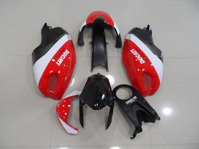 Nero Rosso Bianco Carene Ducati Monster 696 2008-2012 Nero Rosso Bianco Carene Ducati Monster 696 2008-2012