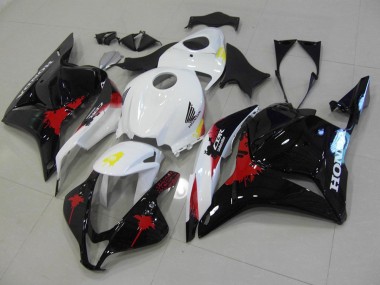 Nero Rosso Bianco Kit Carene Honda CBR 600 RR 2009-2012
