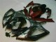 Nero Rosso Carena Suzuki GSXR 600 / 750 K6 2006-2007 Nero Rosso Carena Suzuki GSXR 600 / 750 K6 2006-2007
