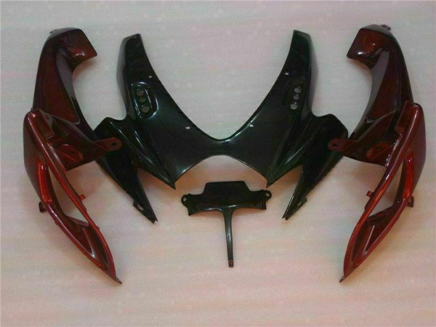 Nero Rosso Carena Suzuki GSXR 600 / 750 K6 2006-2007 Nero Rosso Carena Suzuki GSXR 600 / 750 K6 2006-2007