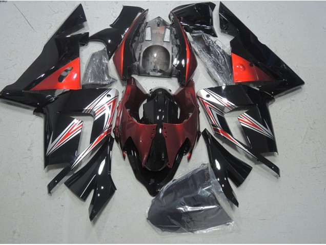 Nero Rosso Carene Kawasaki ZX10R 2003-2005 Nero Rosso Carene Kawasaki ZX10R 2003-2005