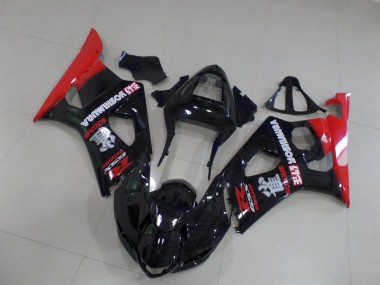 Nero & Rosso Carene Suzuki GSXR 1000 K3 2003-2004