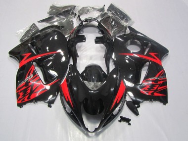 Nero Rosso Carene Suzuki GSXR 1300 Hayabusa 1996-2007
