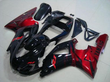 Nero Rosso Carene Yamaha R1 1998-1999