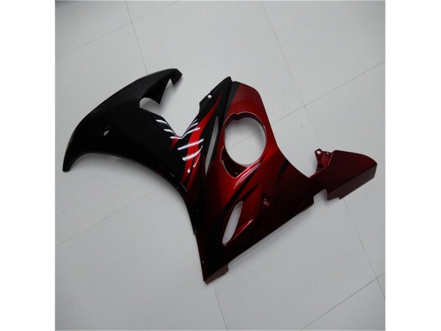 Nero Rosso Carene Yamaha R6 2003-2005 Nero Rosso Carene Yamaha R6 2003-2005