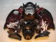 Nero Rosso Fiamma Carene Suzuki GSXR 1300 Hayabusa 1996-2007 Nero Rosso Fiamma Carene Suzuki GSXR 1300 Hayabusa 1996-2007