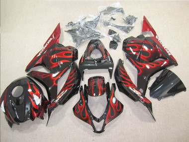 Nero Rosso Fiamma Kit Carenatura Honda CBR 600 RR 2009-2012