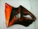 Nero Rosso Fiamma Kit Carene Completa Kawasaki ZX6R 2000-2002 Nero Rosso Fiamma Kit Carene Completa Kawasaki ZX6R 2000-2002