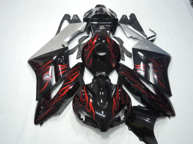 Nero Rosso Fiamma Kit Carene Honda CBR 1000 RR 2004-2005 Nero Rosso Fiamma Kit Carene Honda CBR 1000 RR 2004-2005