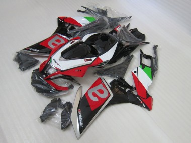 Nero Rosso Kit Carene Completa Aprilia RSV4 2009-2015
