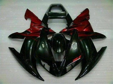 Nero Rosso Kit Carene Yamaha R1 2002-2003