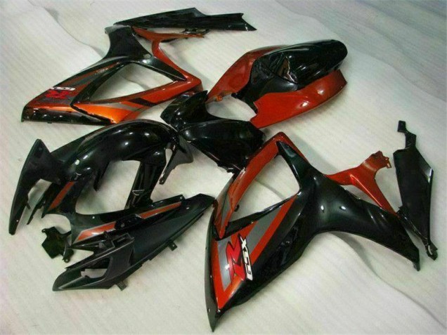 Nero Rosso Kits Carene Suzuki GSXR 600 / 750 K6 2006-2007 Nero Rosso Kits Carene Suzuki GSXR 600 / 750 K6 2006-2007